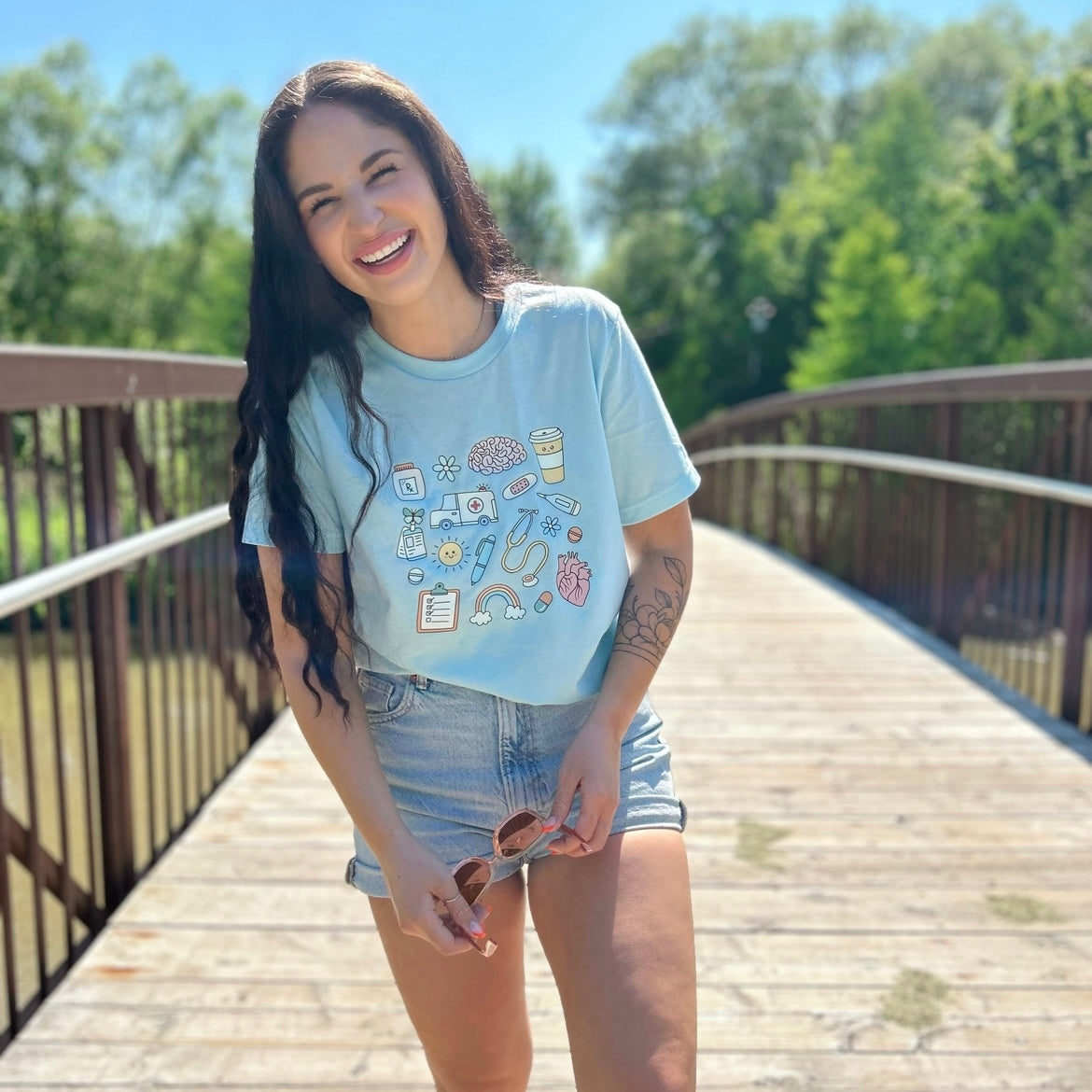 Nurse Sticker Tee