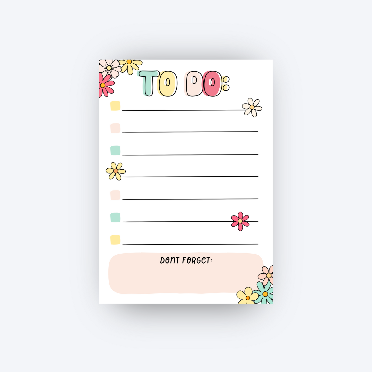 To-Do List Notepad