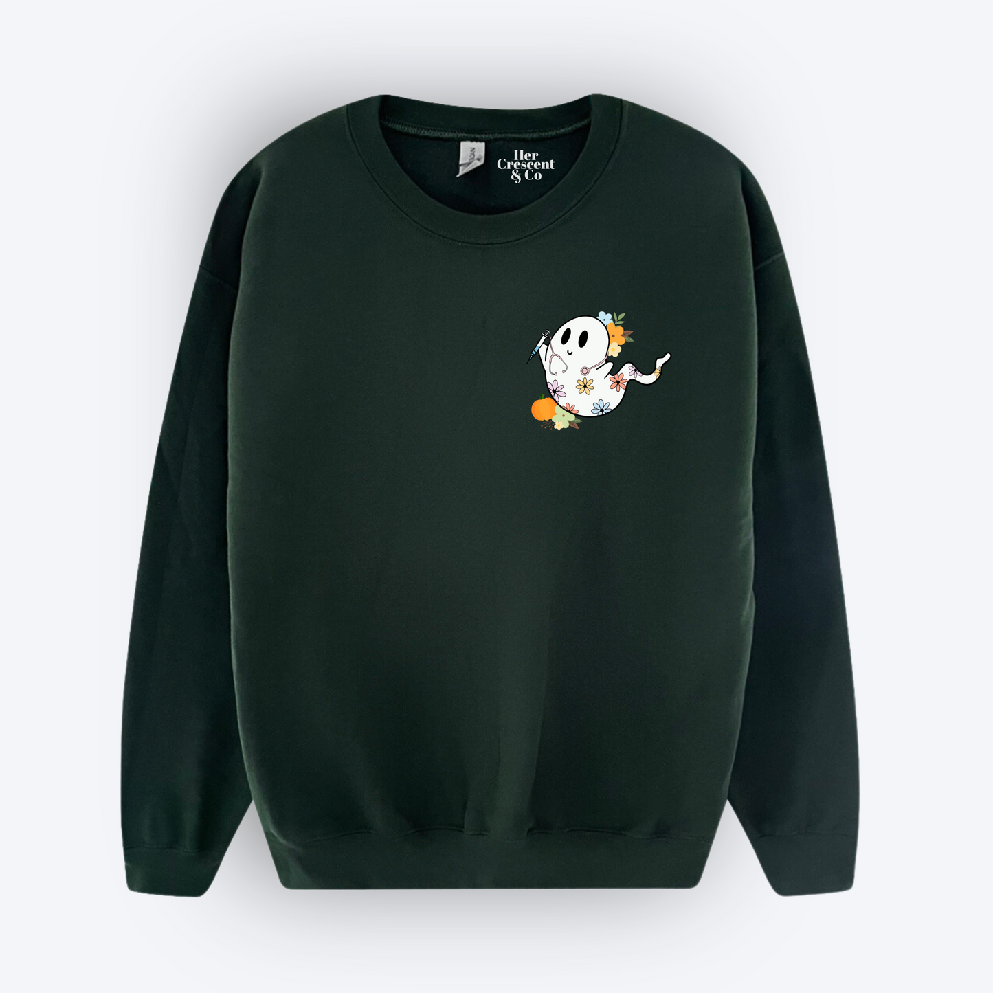 Spooky Ghost Crewneck
