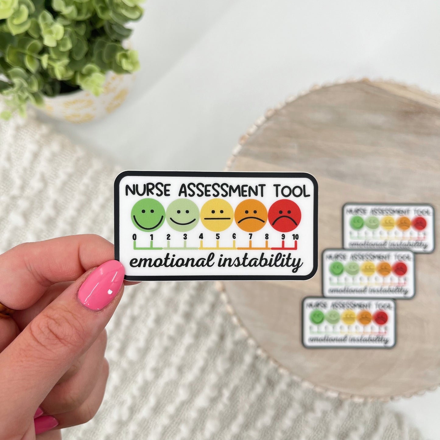 Nurse Assessment Tool Sticker