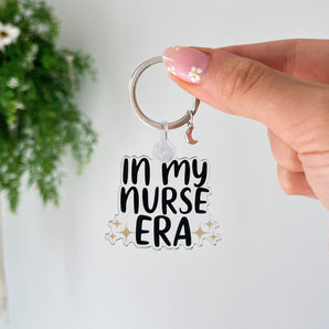In My Nurse Era Acrylic Keychain