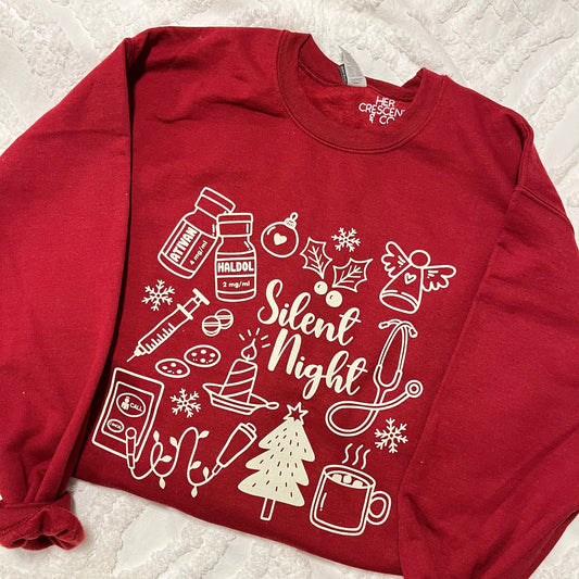 Silent Night Crewneck