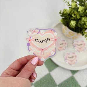 Nurse Cake Sticker