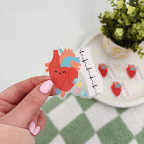 Cardiac Strip Sticker