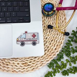 Ambulance Sticker