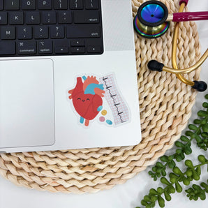 Cardiac Strip Sticker
