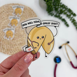 Fortune Cookie Sticker