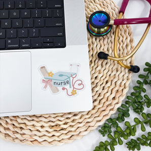 Nurse Graduate Sticker
