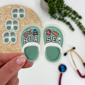 Nurse Shoes Sticker