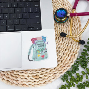 Nursing Student Backpack Sticker