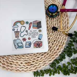Nursing Student Sticker Collage