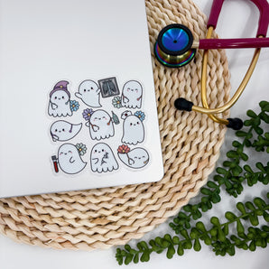 Spooky Ghoulies Sticker