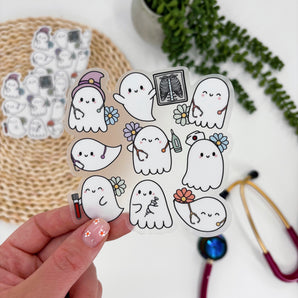 Spooky Ghoulies Sticker