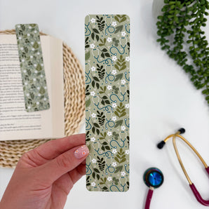 Sage Stethoscope Bookmark