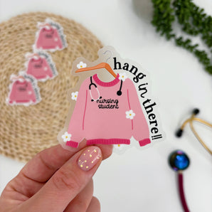 Hang in There Sticker
