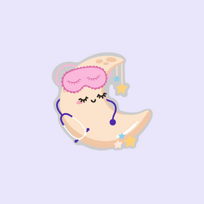 April Moon Sticker
