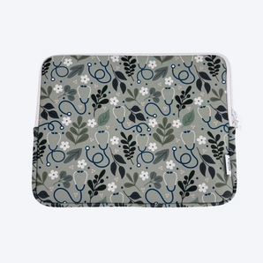 Sage Stethoscope Laptop Sleeve