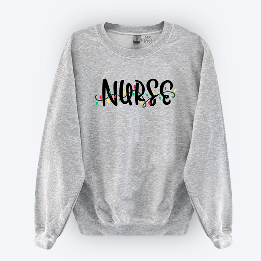 Festive Nurse Crewneck