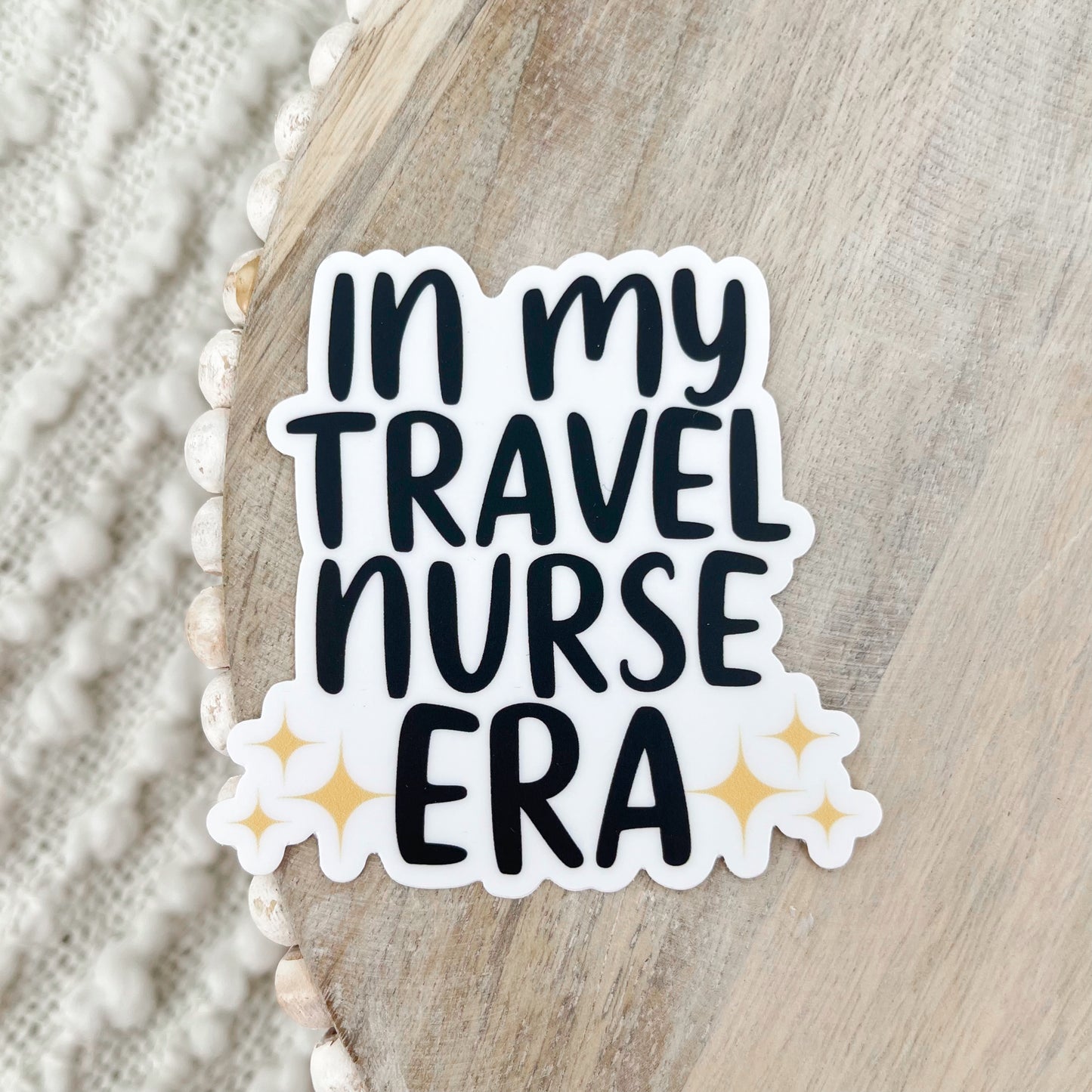 Travel Nurse Era Sticker