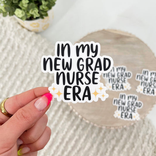 New Grad Nurse Era Sticker