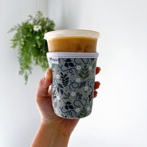 Sage Stethoscope Iced Coffee Coozie