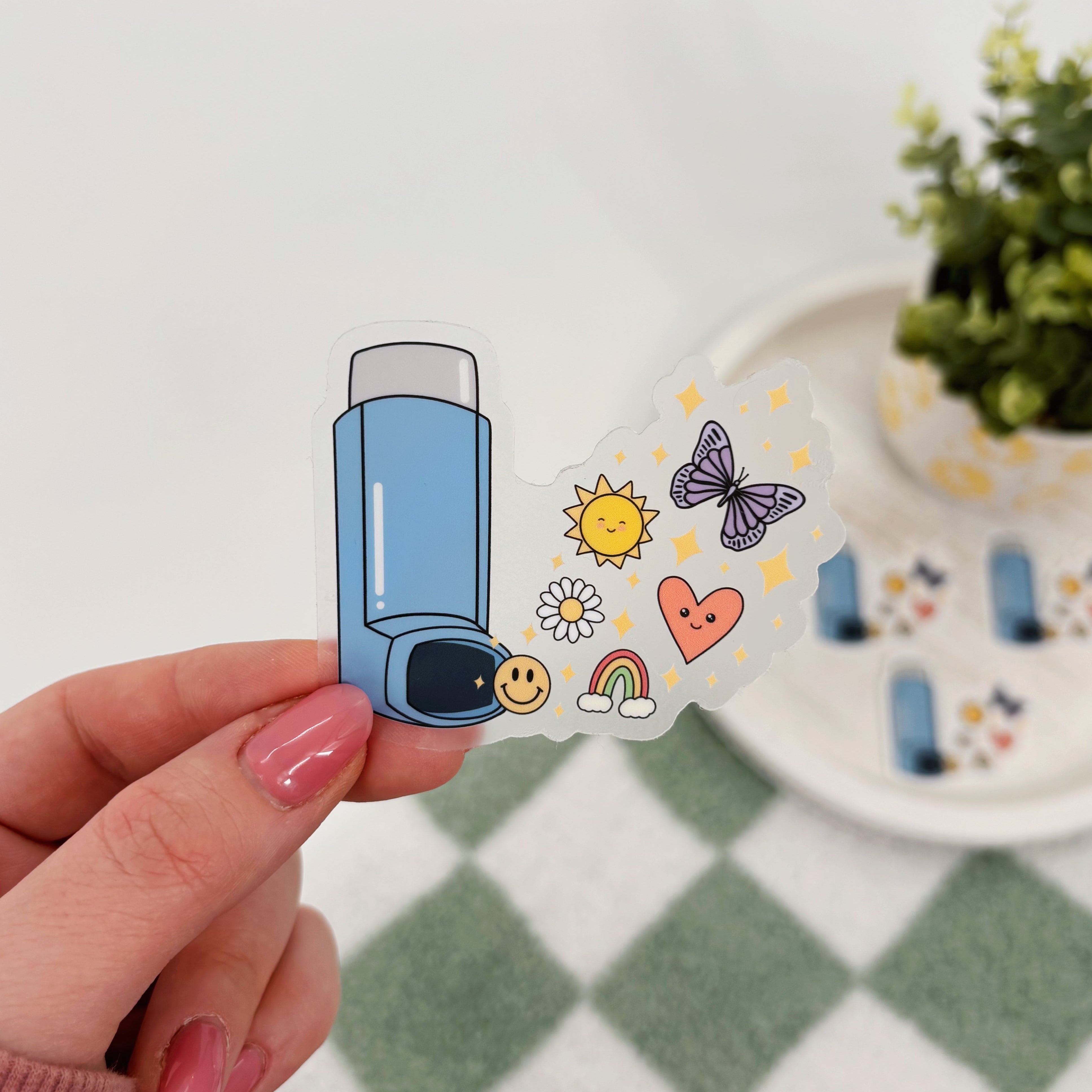 Magical Inhaler Sticker – Her Crescent & Co