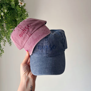 Nurse Embroidered Hat