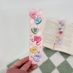 Valentine's Candy Bookmark