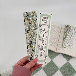 Set of 2 Sage Bookmarks