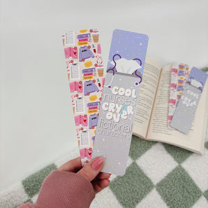 Set of 2 Bookish Nurse Bookmarks