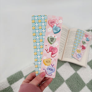 Set of 2 Checkered Bookmarks