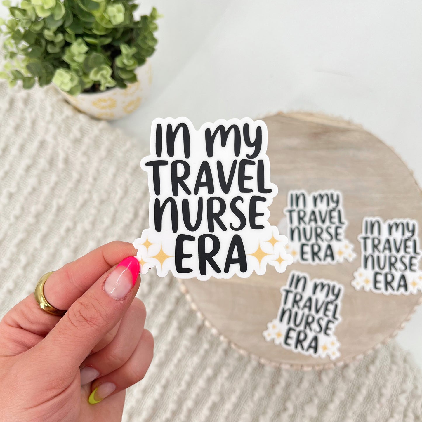 Travel Nurse Era Sticker