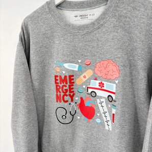 Emergency Nurse Crewneck