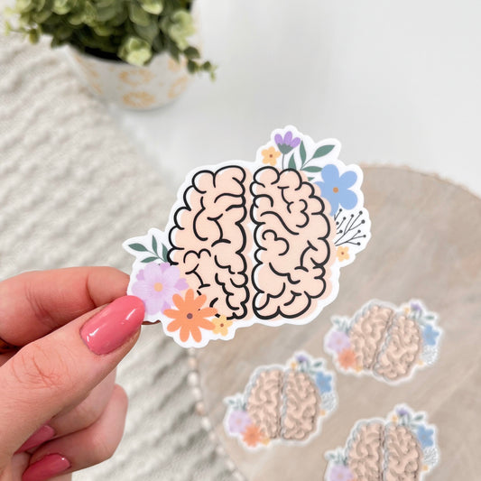 Anatomical Brain Sticker
