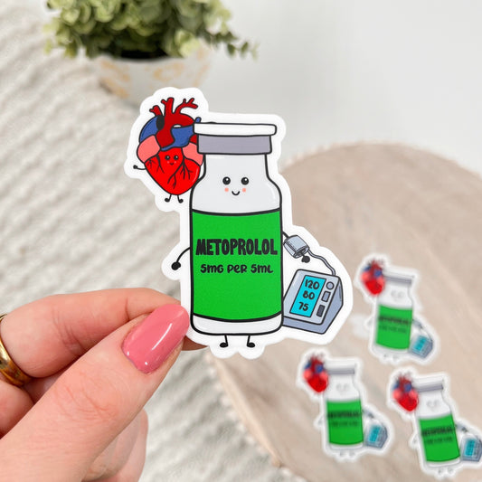 Metoprolol Sticker