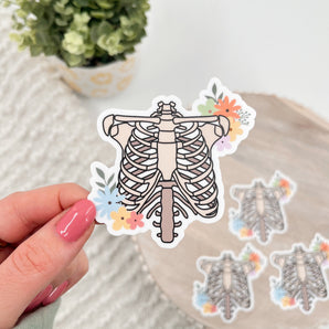 Sale: Anatomical Ribcage Sticker